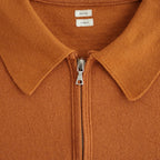 Co/Silk Nep Harf-zip P/O #DustyOrange [BHS25S037F26]