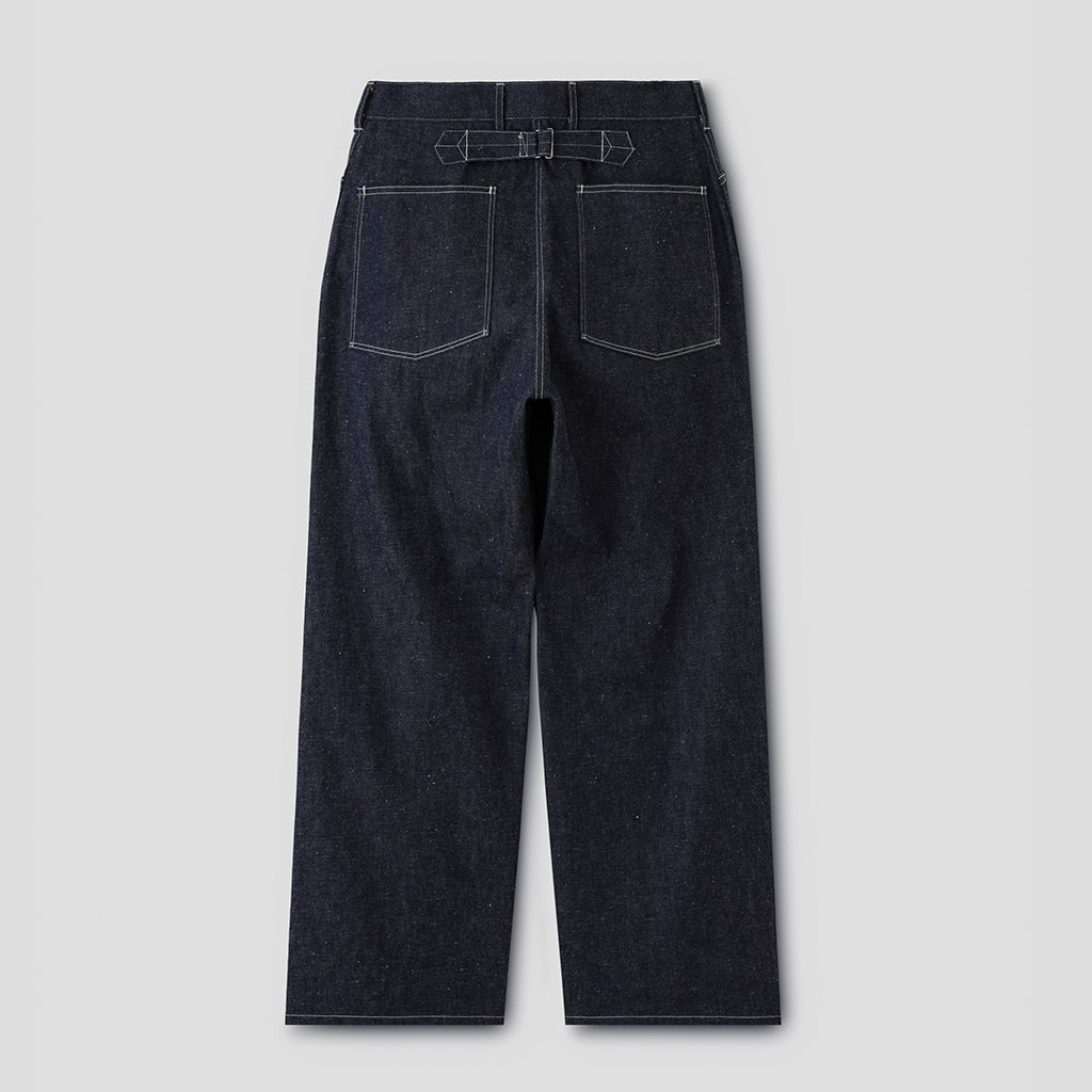 MIL DENIM FATIGUE TROUSERS #INDIGO [PM-PTM35]