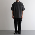 ONE BUTTON POLO S/S TEE #M.GRAY [M25A15CS02B]