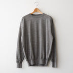 CHOMA CREW NECK #GREIGE [BN-26SM-058]