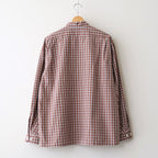 C/L PLAID LS SHIRTS #OLD ROSE [PMAV-LS01]