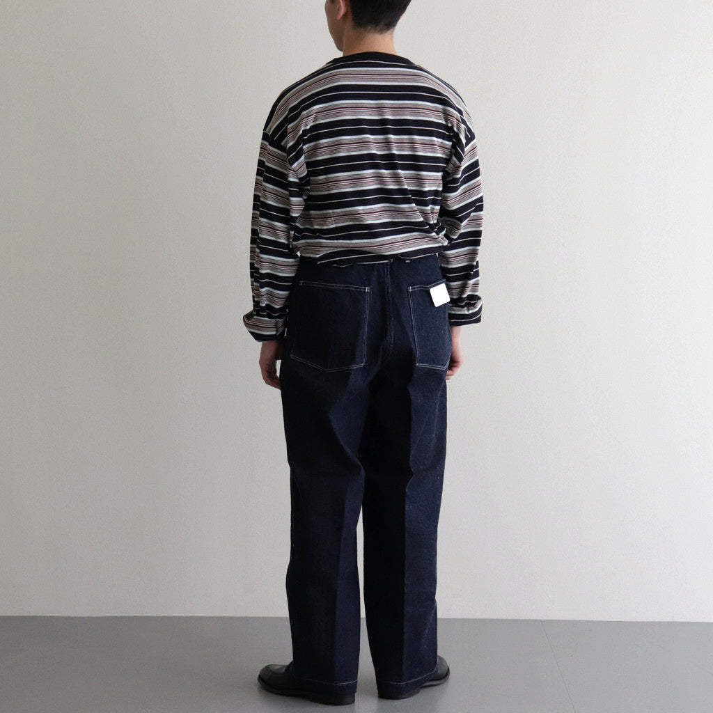 MIL DENIM TROUSERS #INDIGO [PM-PTM40]