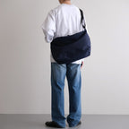 CORDURA ECOMADE CANVAS SHOULDER BAG M #NAVY [16552 71409]