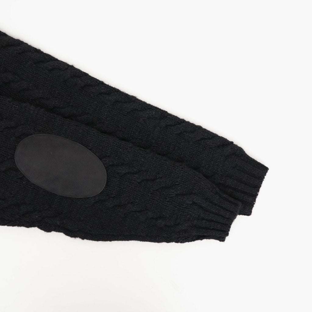 CABLE PATTERN GRANDPA CARDY #ONYX [262OJ-KN01]