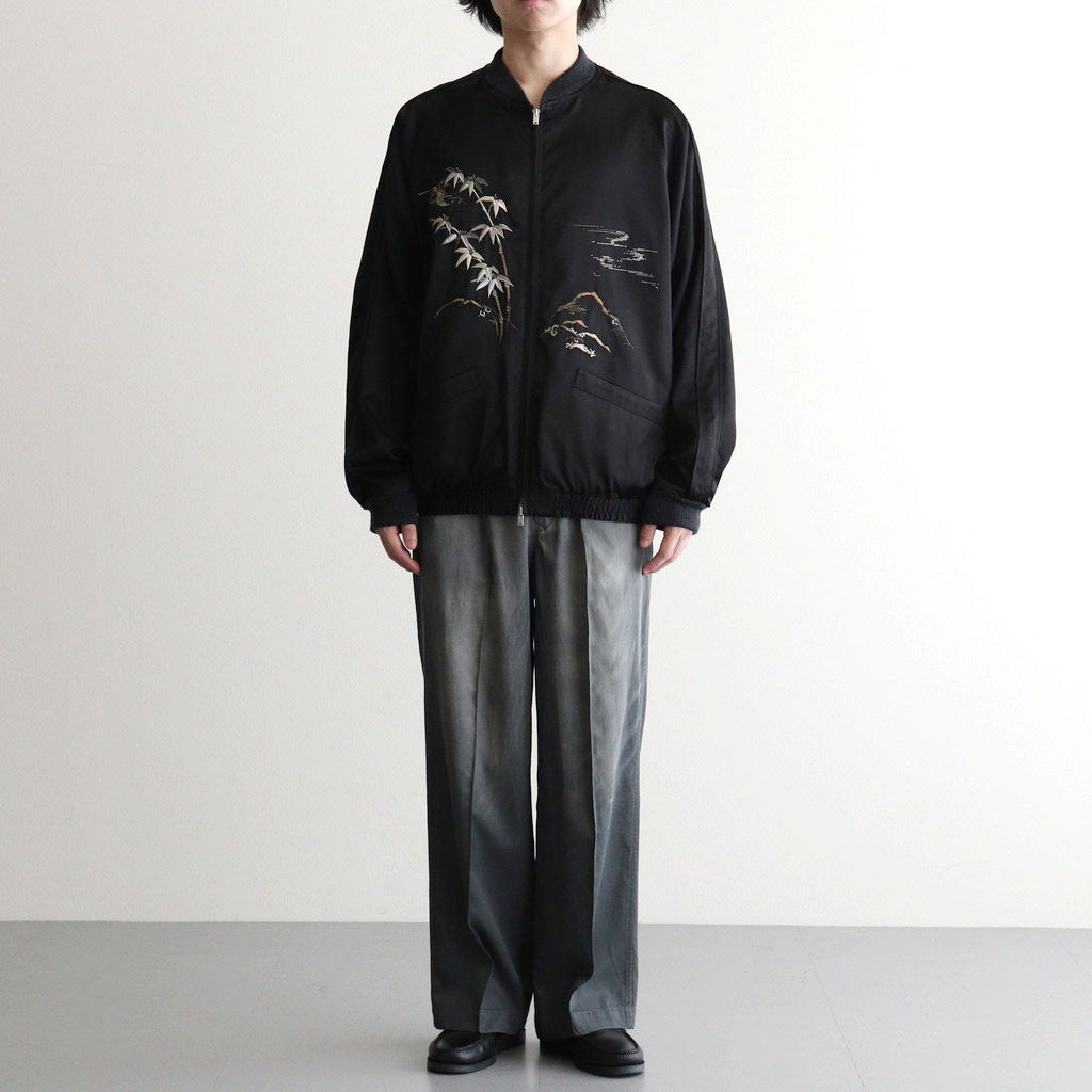 STUNNING RAYON SOUVENIR JACKET #ONYX [261OJ-JK25]