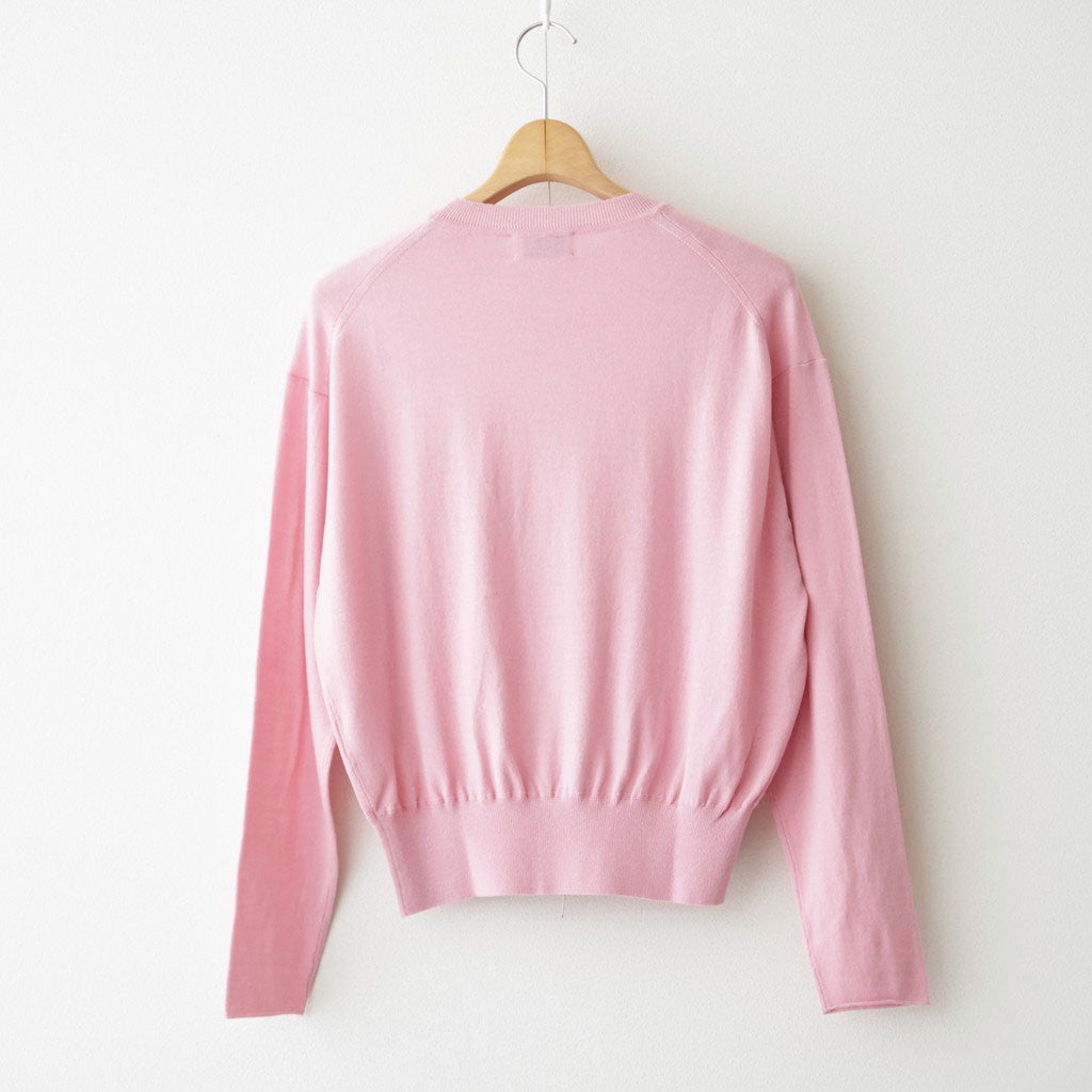 Wool Crewneck #PINK [NEP-AW2626]