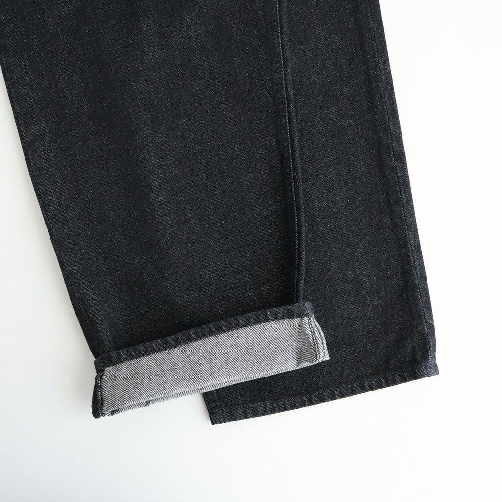 Ni Organic Cotton Denim 5Poket #Black [NEP-SS2607]