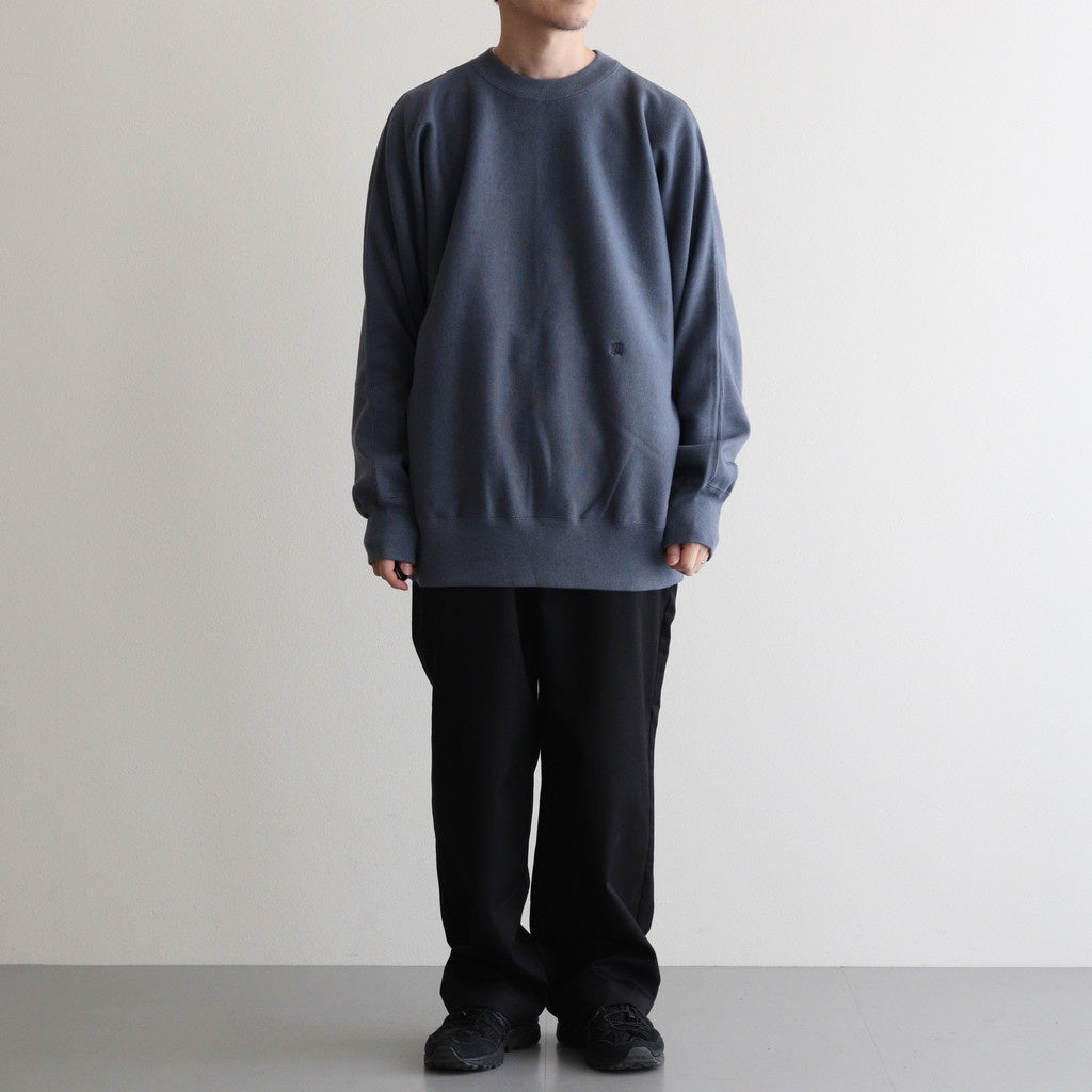 Crew Neck Sweat #Heather Navy [S25SH011] – Diffusion