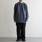 Crew Neck Sweat #Heather Navy [S25SH011]