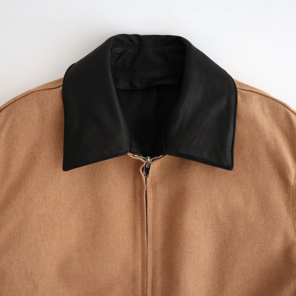 WORKER JACKET #NATURAL BROWN [A26C08BL02C]