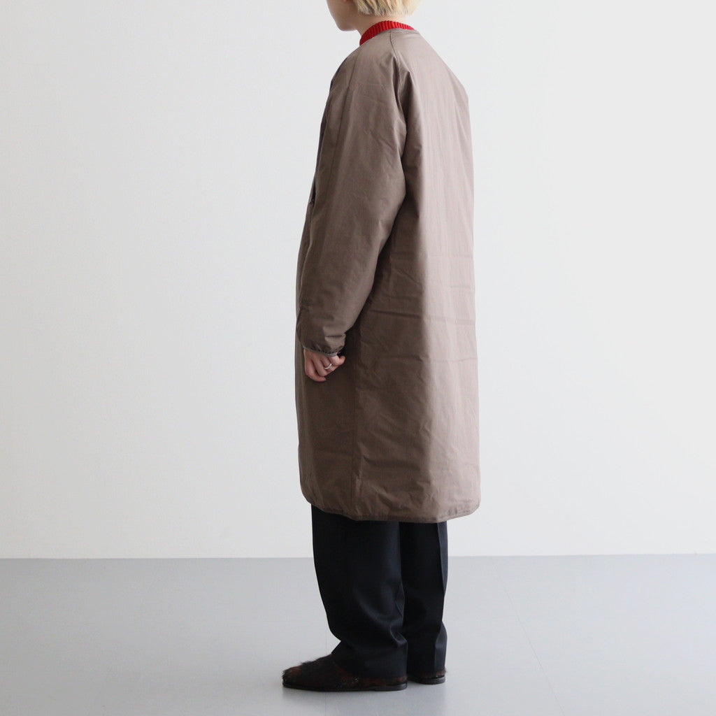 Reversible Down Coat #Khaki Beige [SUBF352]