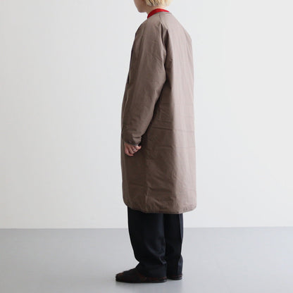 Reversible Down Coat #Khaki Beige [SUBF352]