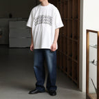 RAREGROOVE Print Tee WIDE #White×White-PT [bROOTS25S34S26B]