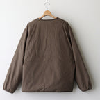 Reversible Down Cardigan #Khaki Beige [SUAF361]