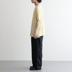 PIMA MOKLODI RINGER TEE #YELLOW × WHITE [26S-BIS-CS61]
