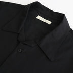 SILK NEP CLOTH SOUVENIR SHIRTS (Short-sleeve) #ONYX [251OJ-SH14]