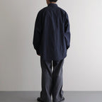 Cottton Silk Check Standard Shirt #Black Check [NEP-SS2645]