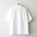 ORGANIC COTTON WASHER SATIN OPEN/C SH #WHITE [16551 50343]