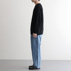 Yak Washi V-neck #Black×Black [NEP-AW2518UNI]