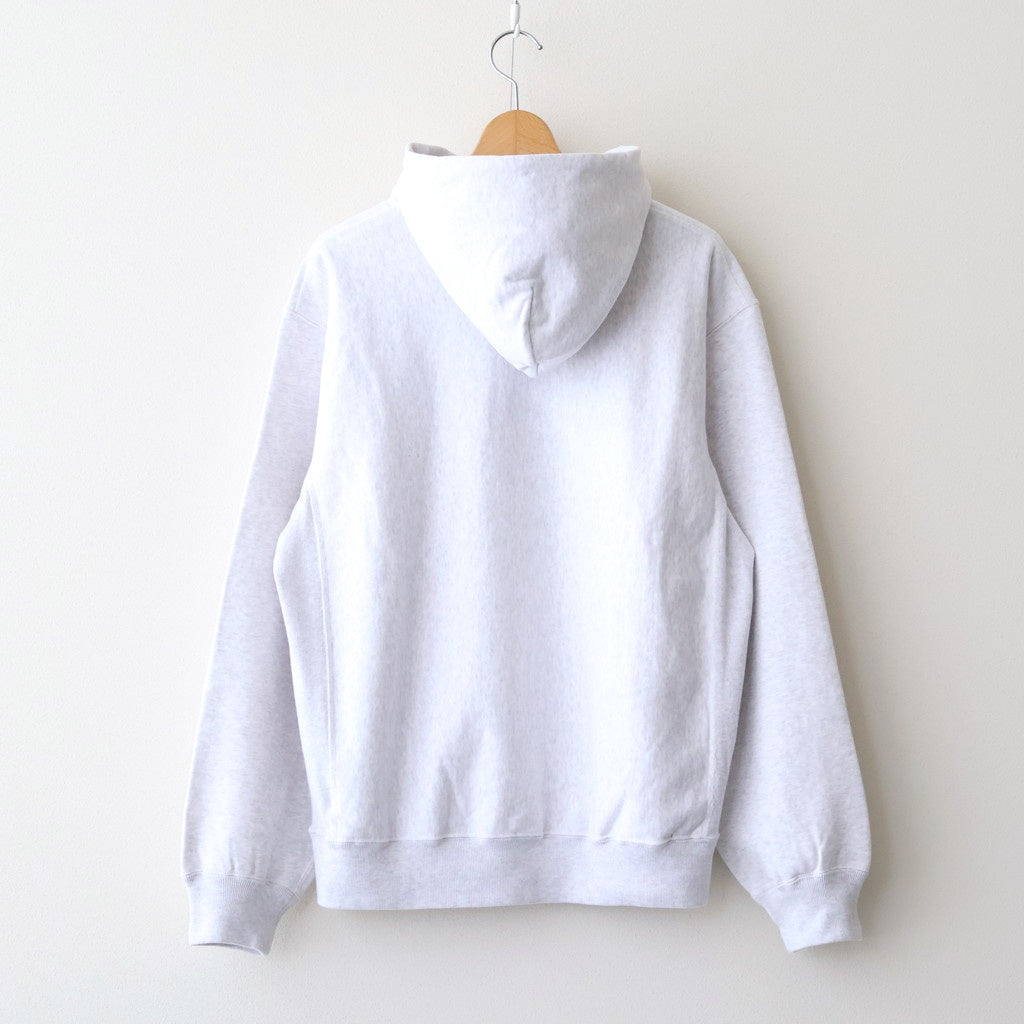 Soft&Hard Sweat Hoodie P/O #HeatherWhite [bROOTS24F22F25]