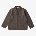 BLENDED KEMPI WOOL RAPEL CARDY #BARK [252OJ-KN03]