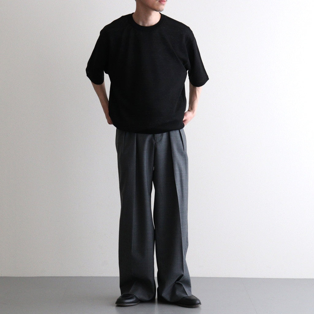 HEMP BROWSING T-SHIRT #BLACK [BN-26SM-079] - Diffusion 三重県