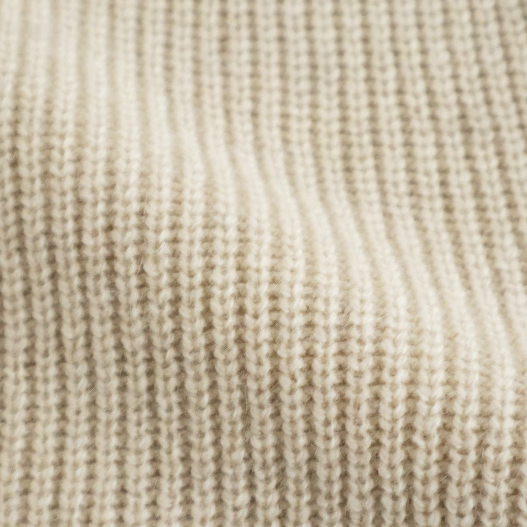 Yak×Ca/Wool Half Zip #White Mix [NEP-AW2524W]