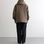 Quilting Field Mountain Parka #Brown [N25FA087]
