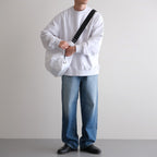 CORDURA ECOMADE CANVAS SHOULDER BAG M #WHITE [16552 71409]