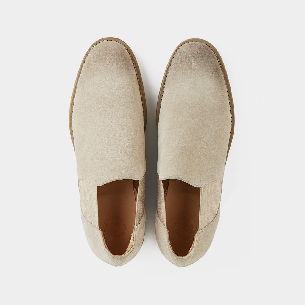 The Gardner ARTISAN  LEATHER SIDE-GORE SHOES #SAND VELOR [241OJ-FW01]