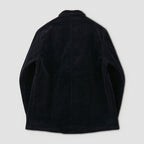 CORDUROY DOUBLE-BREASTED JACKET #GRAYISH NAVY [PMAQ-SJ04]