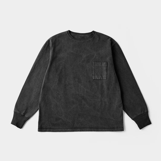 LONG SLEEVE TUBE TEE #BLACK [241OJ-CT10]