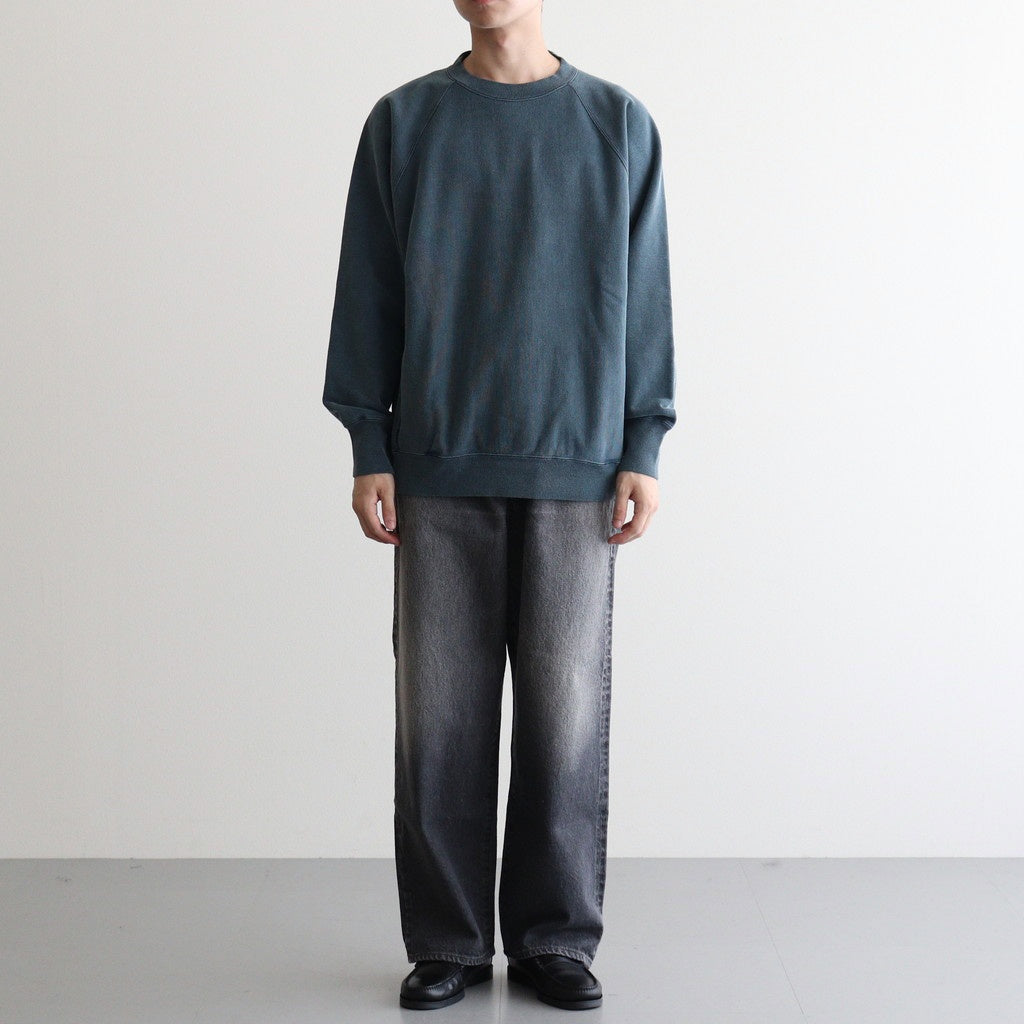 FADE COLOR JUMBERCA URAKE CREW NECK #FADE NAVY [BN-25FM-033]