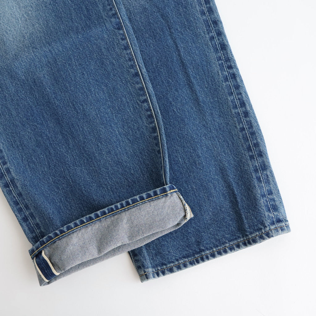 13.5oz Denim Pants Narrow #USED-Indigo [bROOTS24F10F25USD]