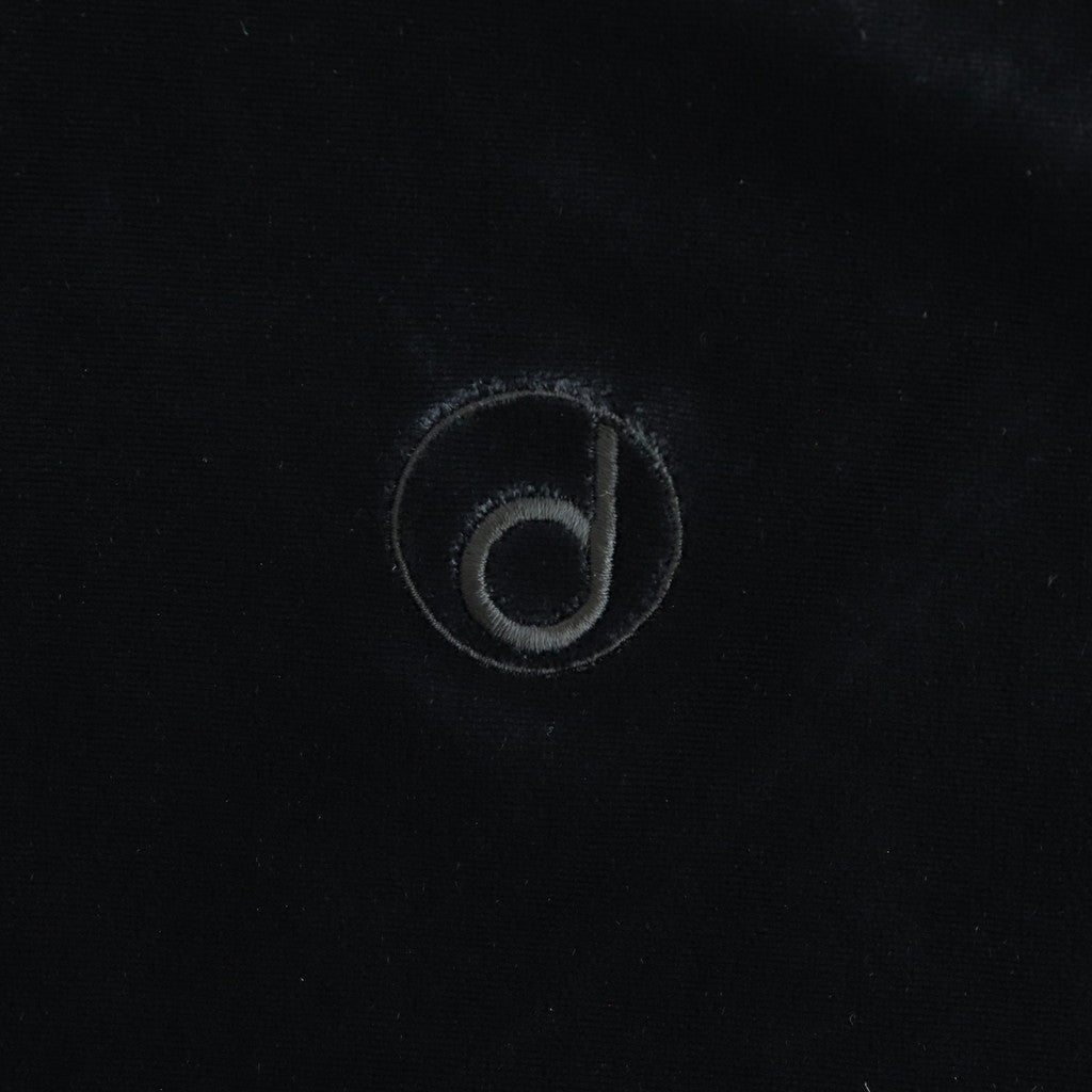 TRACK JACKET VELOURS #BLACK [DNA25B03-B]