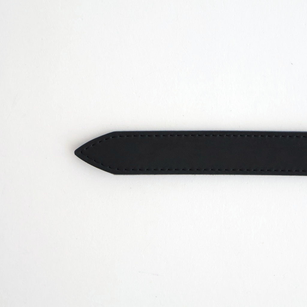 SLIDE BUCKLE BELT #BLACK [AC-16-C-GUIDI-5]