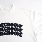 RAREGROOVE Print Tee WIDE #White×Black-PT [bROOTS25S34S26B]