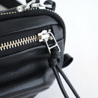 BELT WAIST BAG #BLACK [BG-44-C-COW-5]