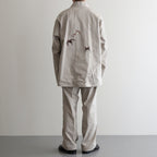 PATINA HERRINGBONE SOUVENIR JACKET #BONE [251OJ-JK16]