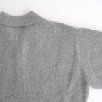 CASHMERE FOX POLO #GRAY [BN-25FM-055]