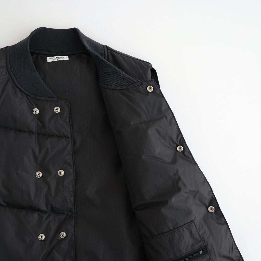 MOUNTAINEER DOWN VEST #D.GRAY [PMAW-VT01]