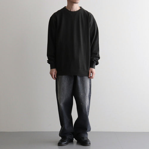 SEED STITCH LS TOP #GRAPHITE [PMAV-CL03]