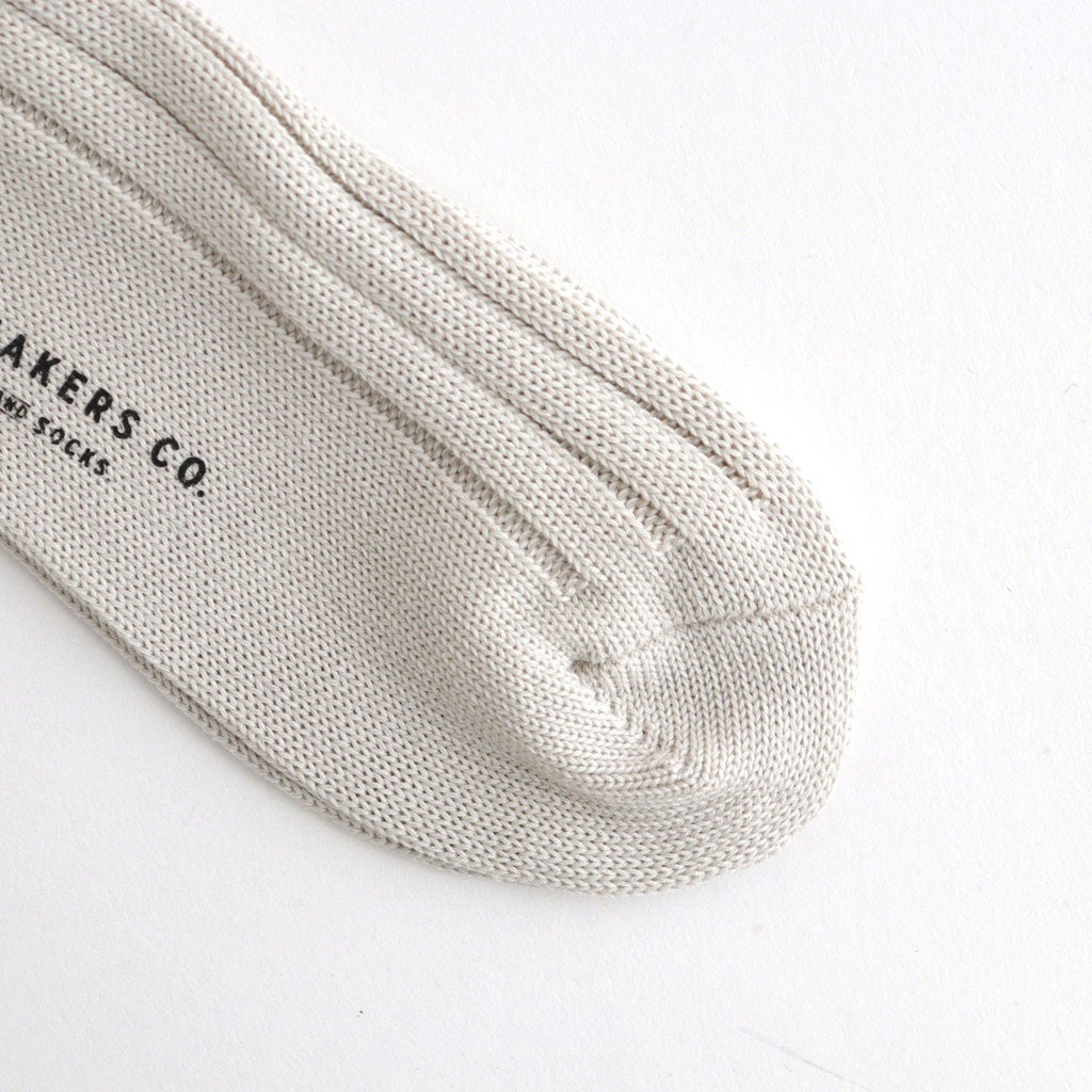 GENT’S SOCKS #ECRU [PM-ACPP06]