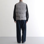 MOUNTAINEER DOWN VEST #D.GRAY [PMAU-VT01]