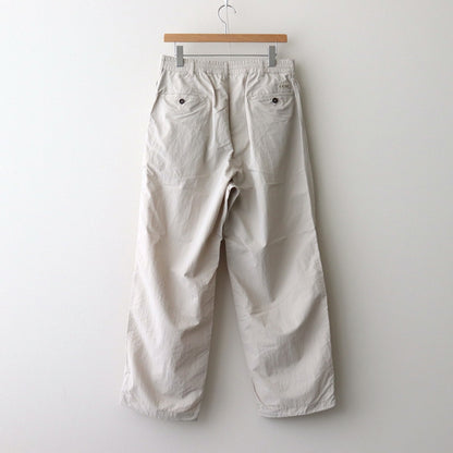 Deck Pants #Sand Beige [S25SC003]