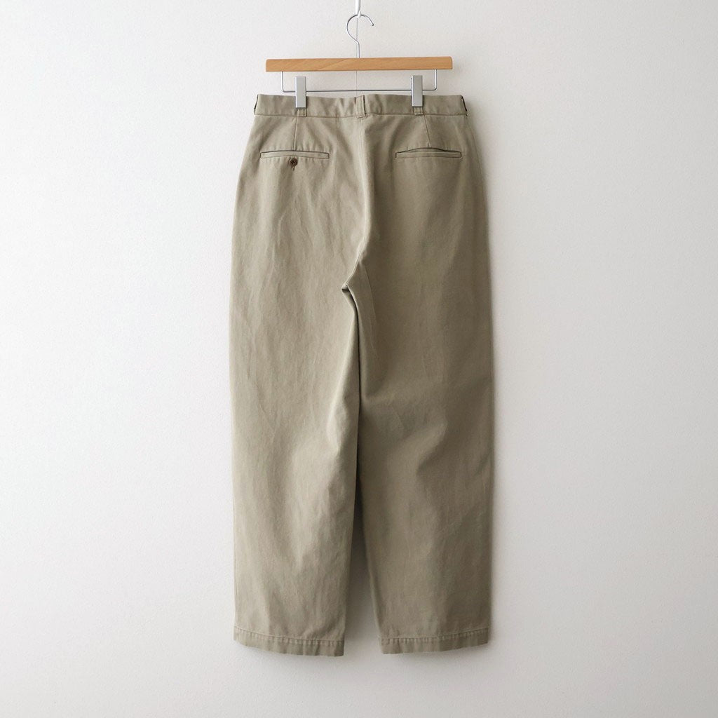 U.S. ARMY CHINO TROUSERS #BEIGE [M26B15PT01C]