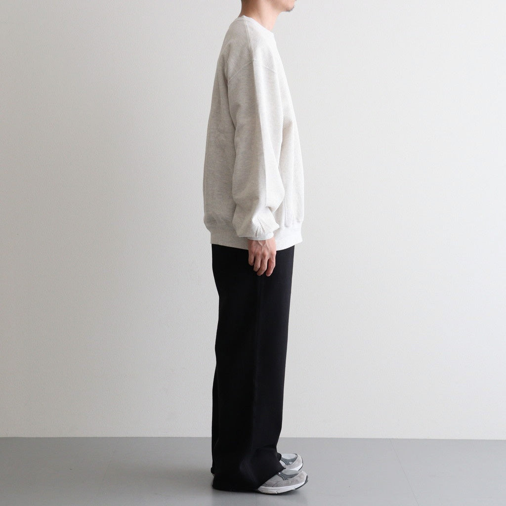 WIDE GYM PANTS #BLACK [A25C09PT01C]