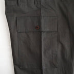 COTTON LINEN M43 TROUSERS #MILITARY GRAY [26S-BIS-PT34]