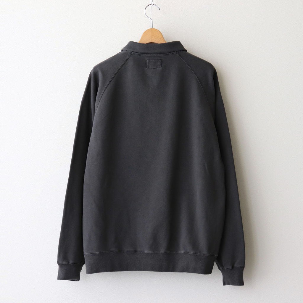 11oz Half Zip Sweatshirt #Charcoal [N25SH010]