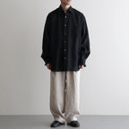 COMFORT FIT SHIRT #BLACK [A26A22SH01C]